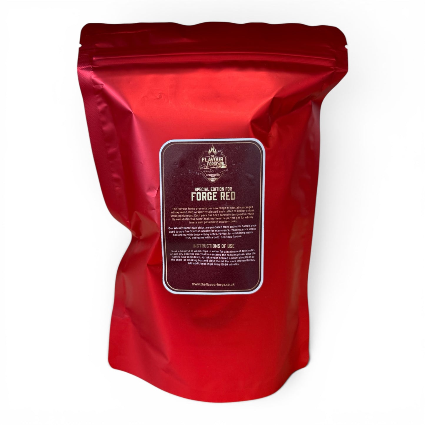 Signature Cask Smoking Chips - Special Edition Forge Red