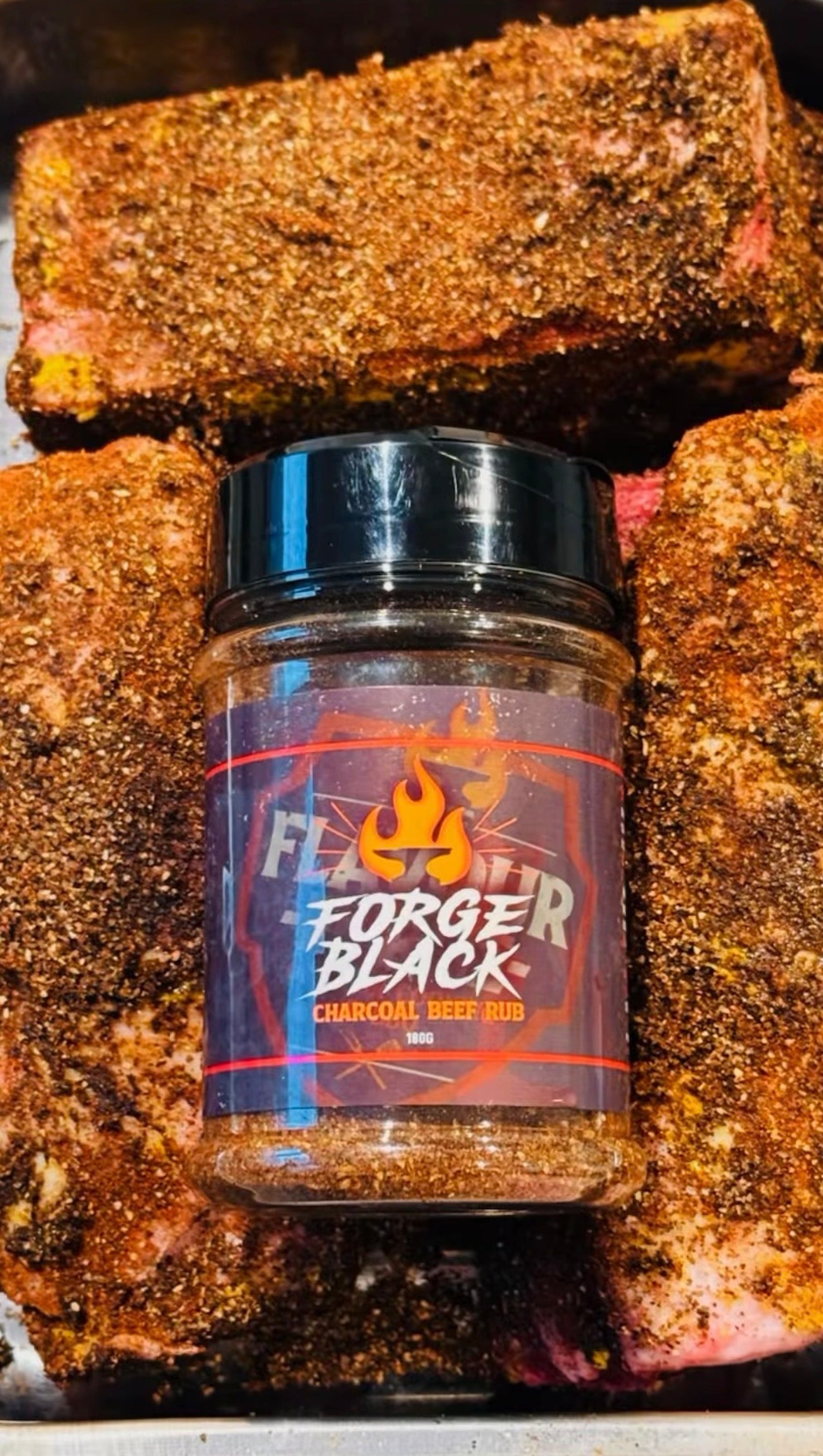 Forge Black™ - Charcoal Beef Rub
