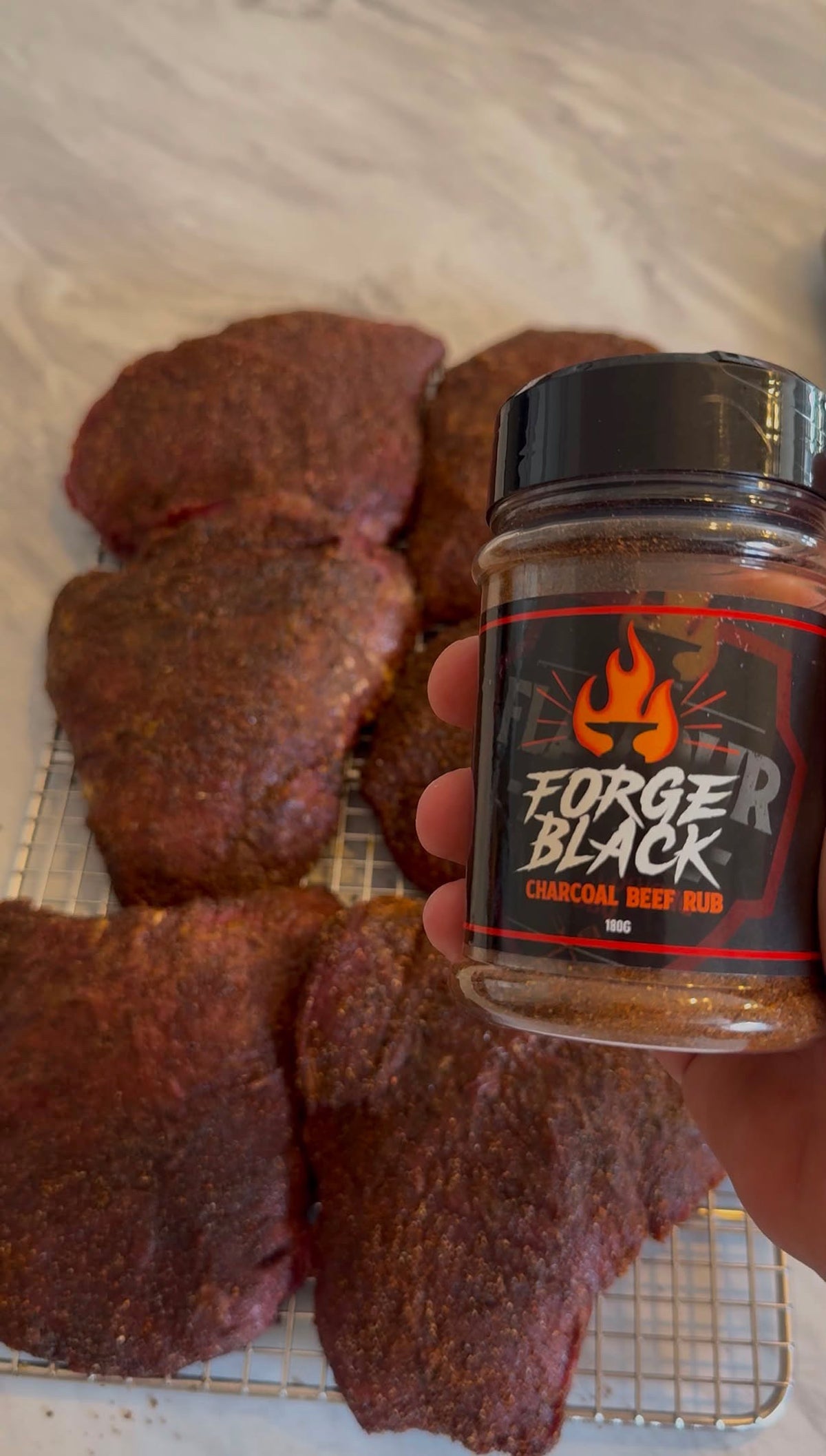Forge Black™ - Charcoal Beef Rub