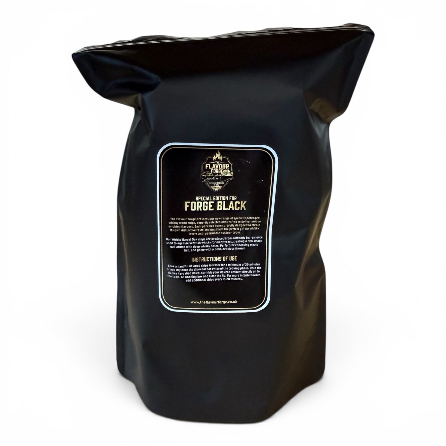 Signature Cask Smoking Chips - Special Edition Forge Black