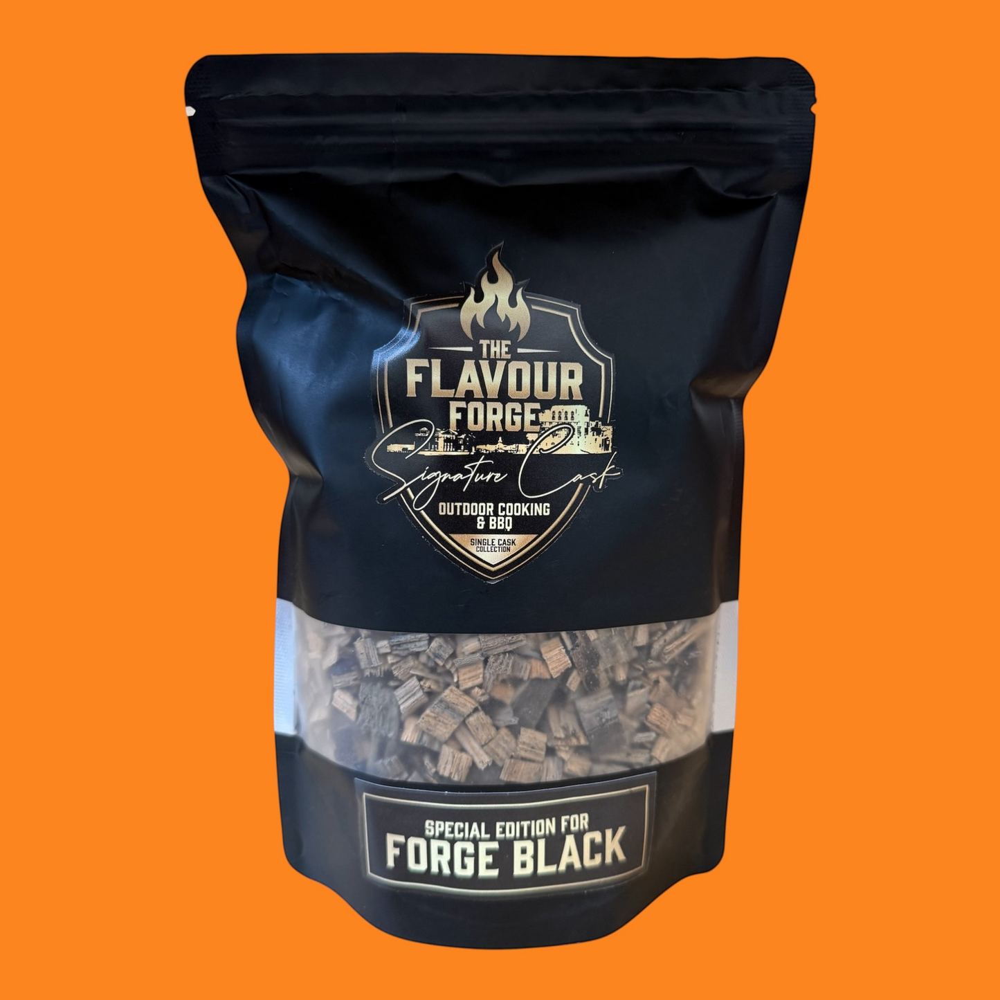 Signature Cask Smoking Chips - Special Edition Forge Black